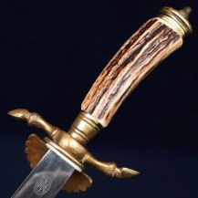 German Weimar Period Hunting or Forestry Association Hirschfanger, By E and F Horster, Solingen - 2